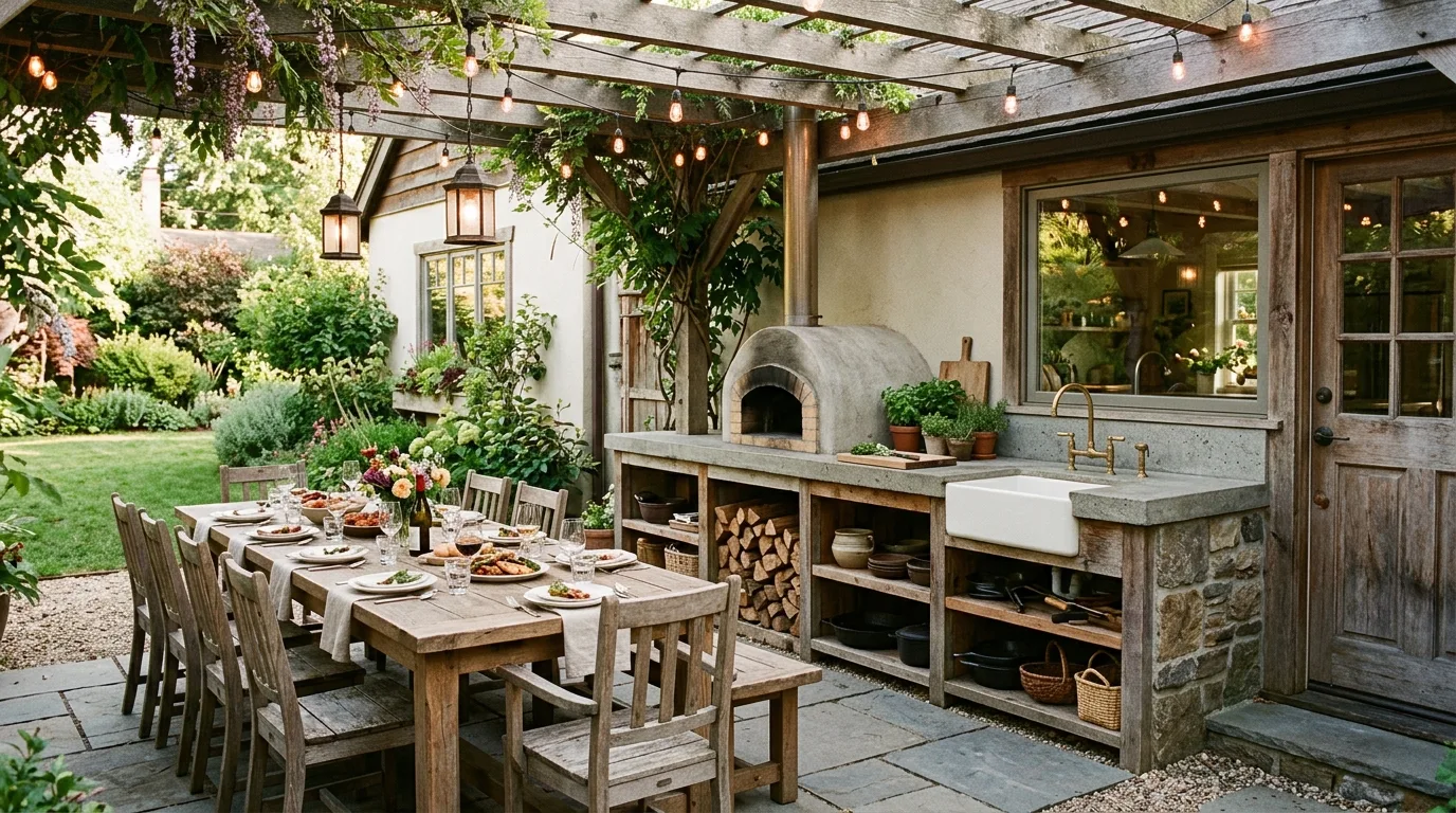 Outdoor Kitchen and Grill