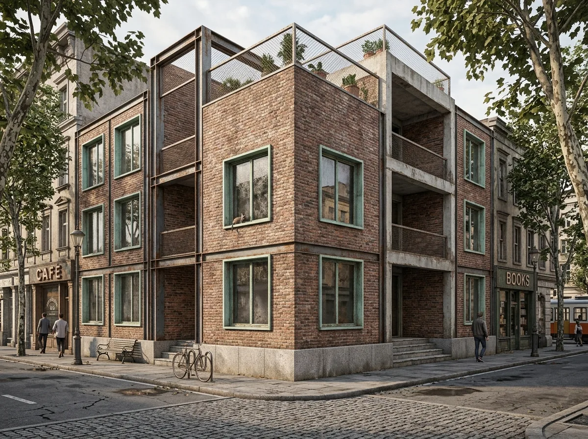 Conceptual Model Translation: Realistic Weathering Architecture for Urban Corners