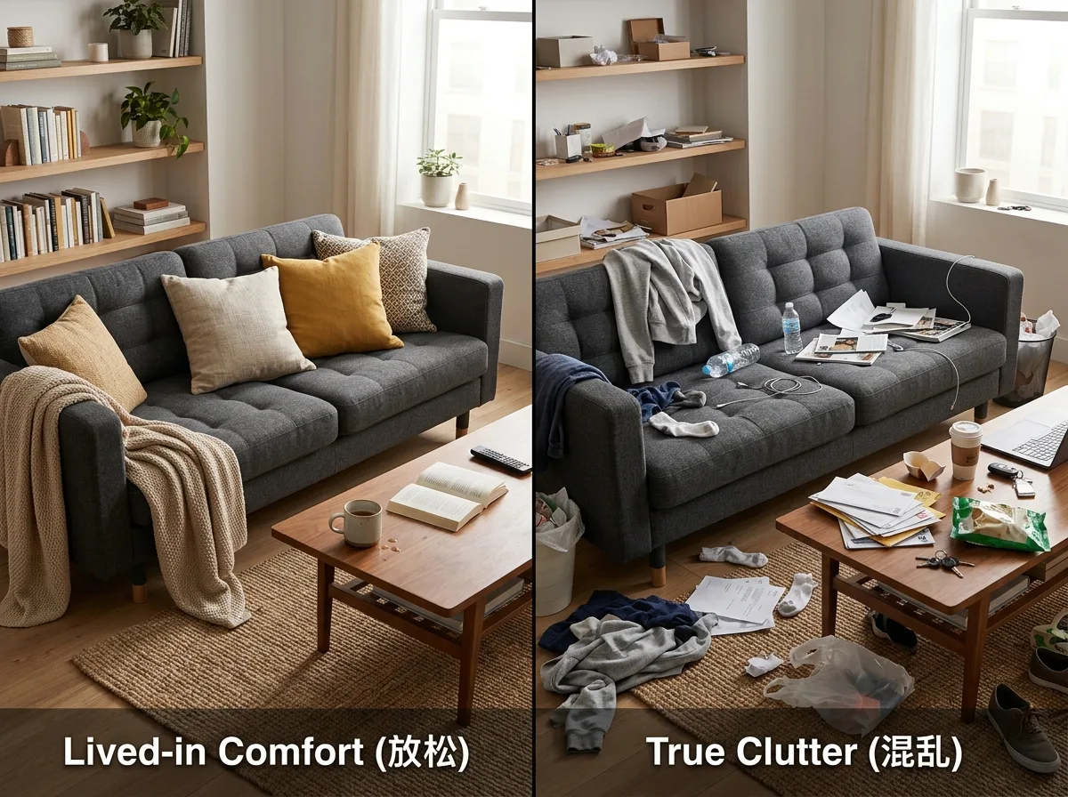 The Line Between Lazy Style and Clutter: Relaxed Doesn't Mean Dirty