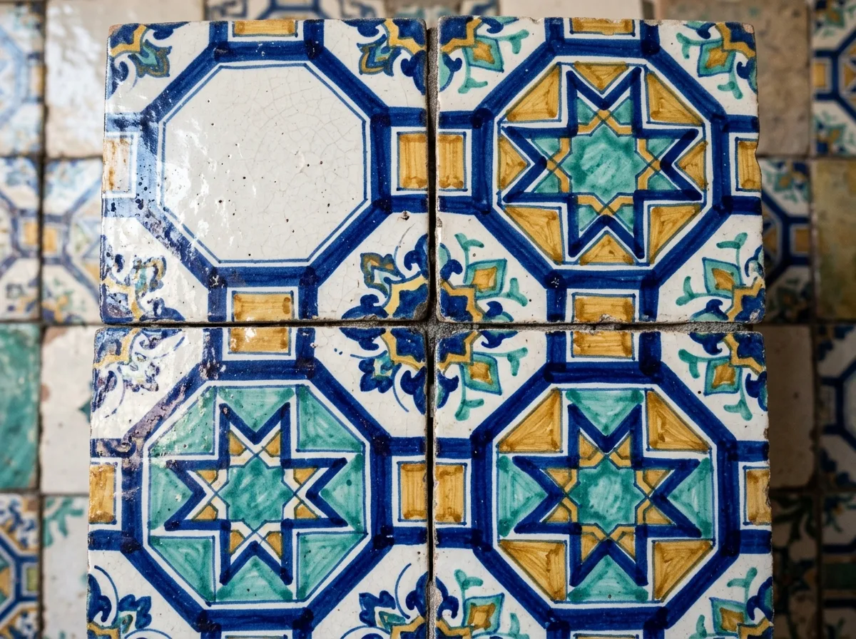 Hand-Painted Glazed Tiles: Imperfection and Brushstrokes are Key