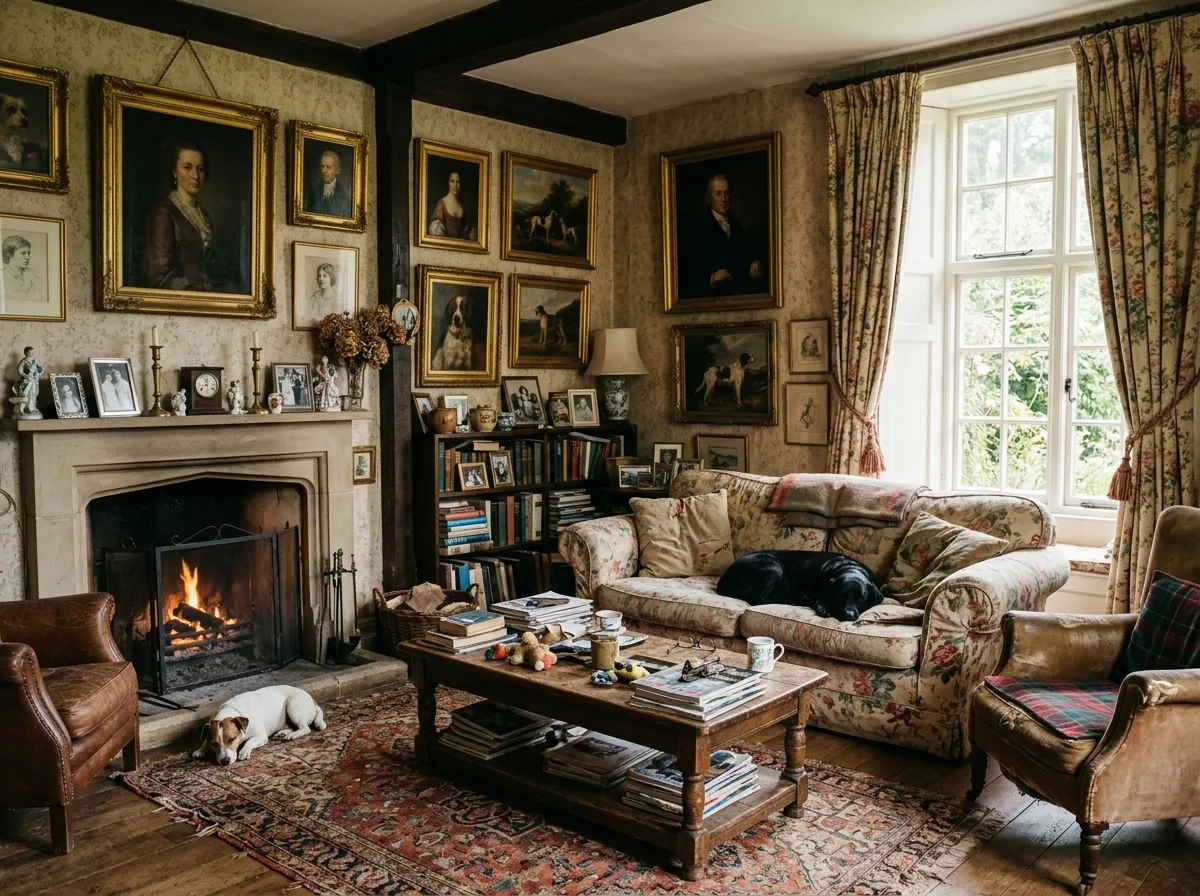 English Country Maximalism: A House Built Generation by Generation
