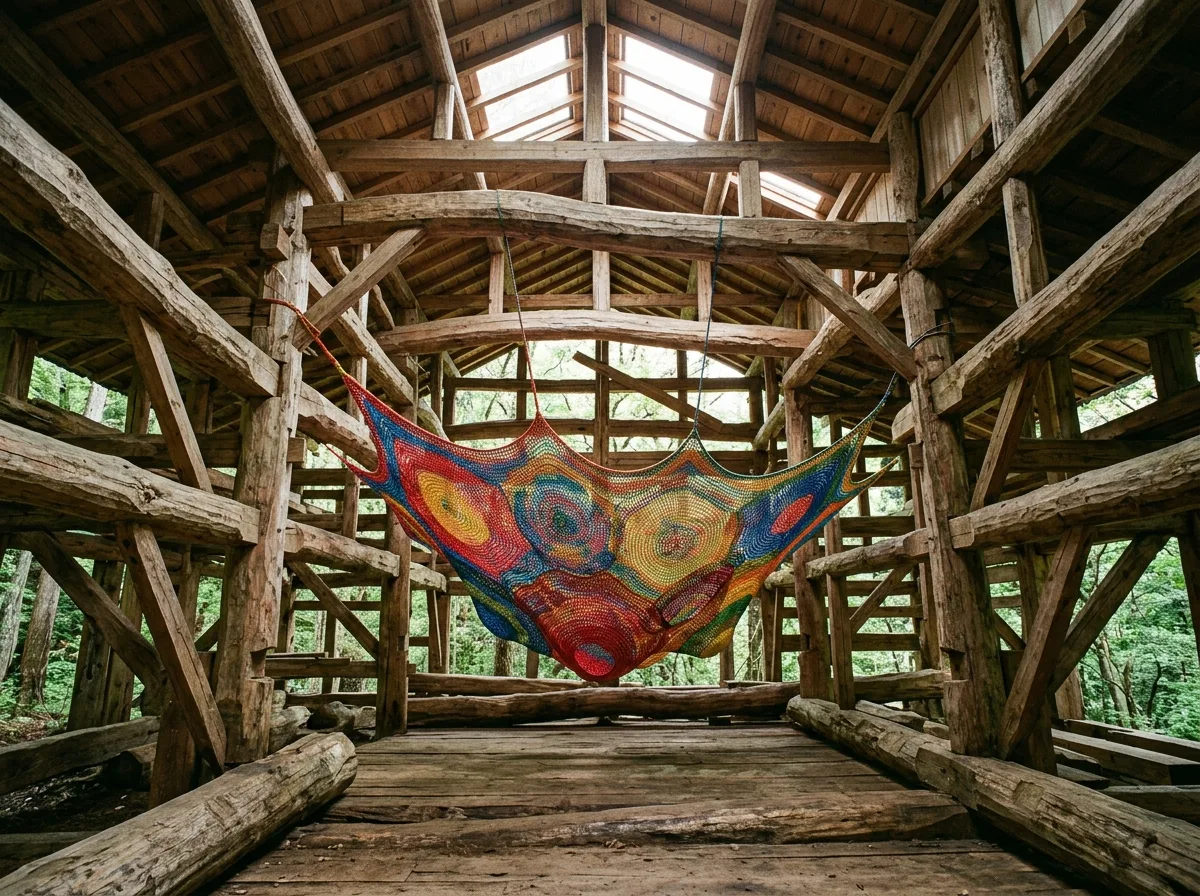 手塚建筑｜箱根森之网：为一件织品建造的木结构住宅