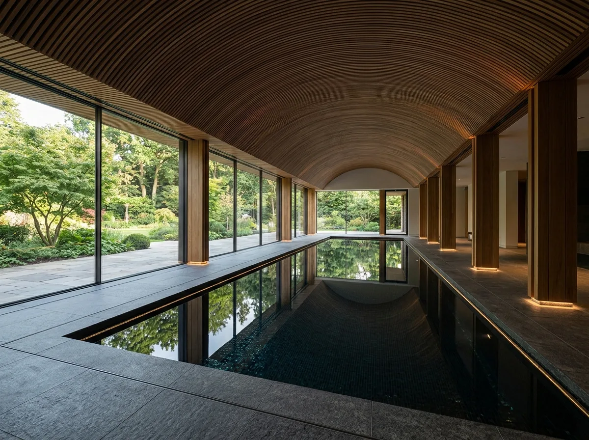 Indoor Pool: Temperature Control, Dehumidification, and Reflections