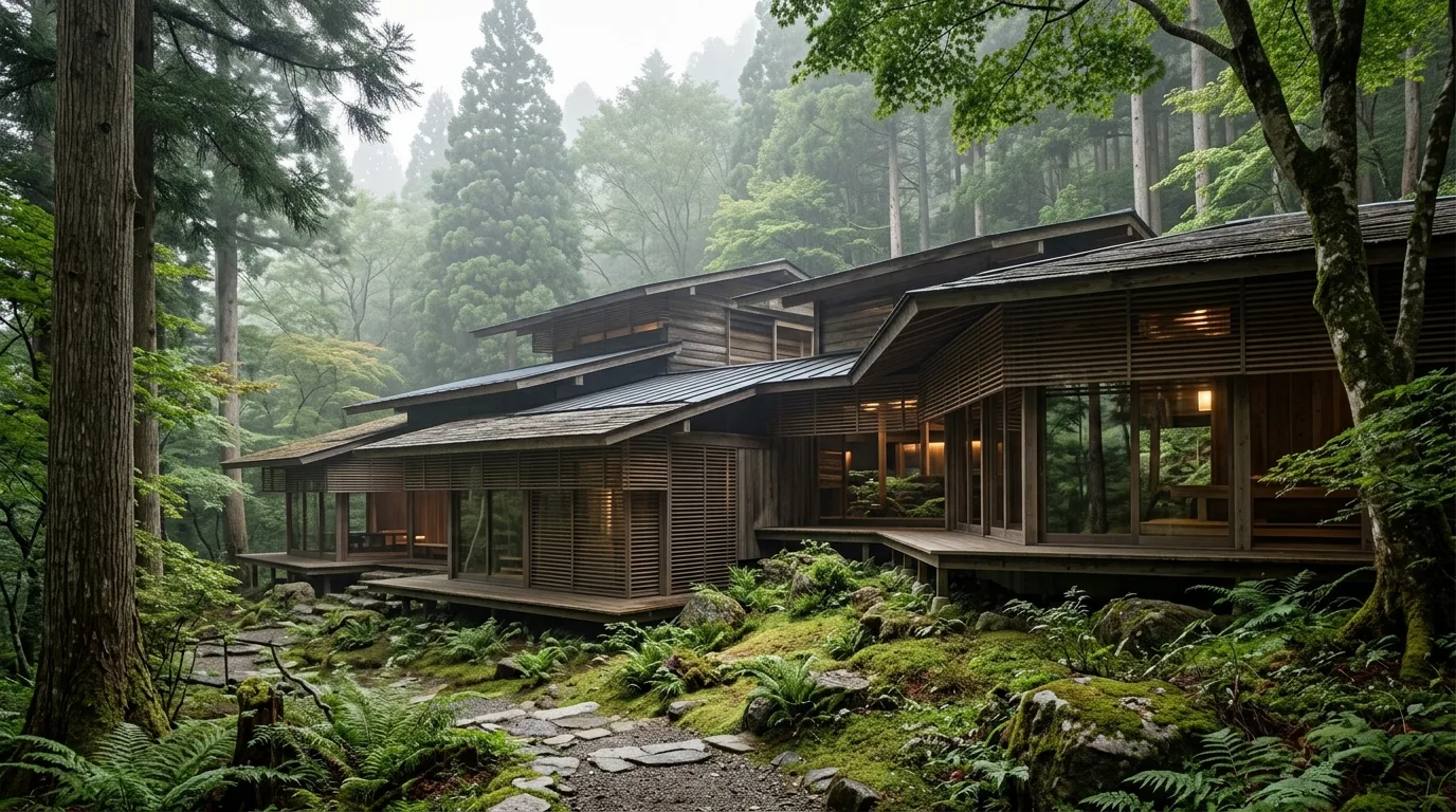 Melting into the Landscape: Layered Structures Softening Boundaries