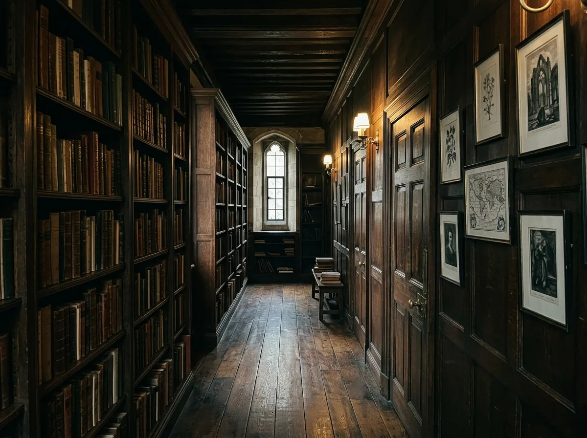 黑暗学院·走廊：一路都是书与门