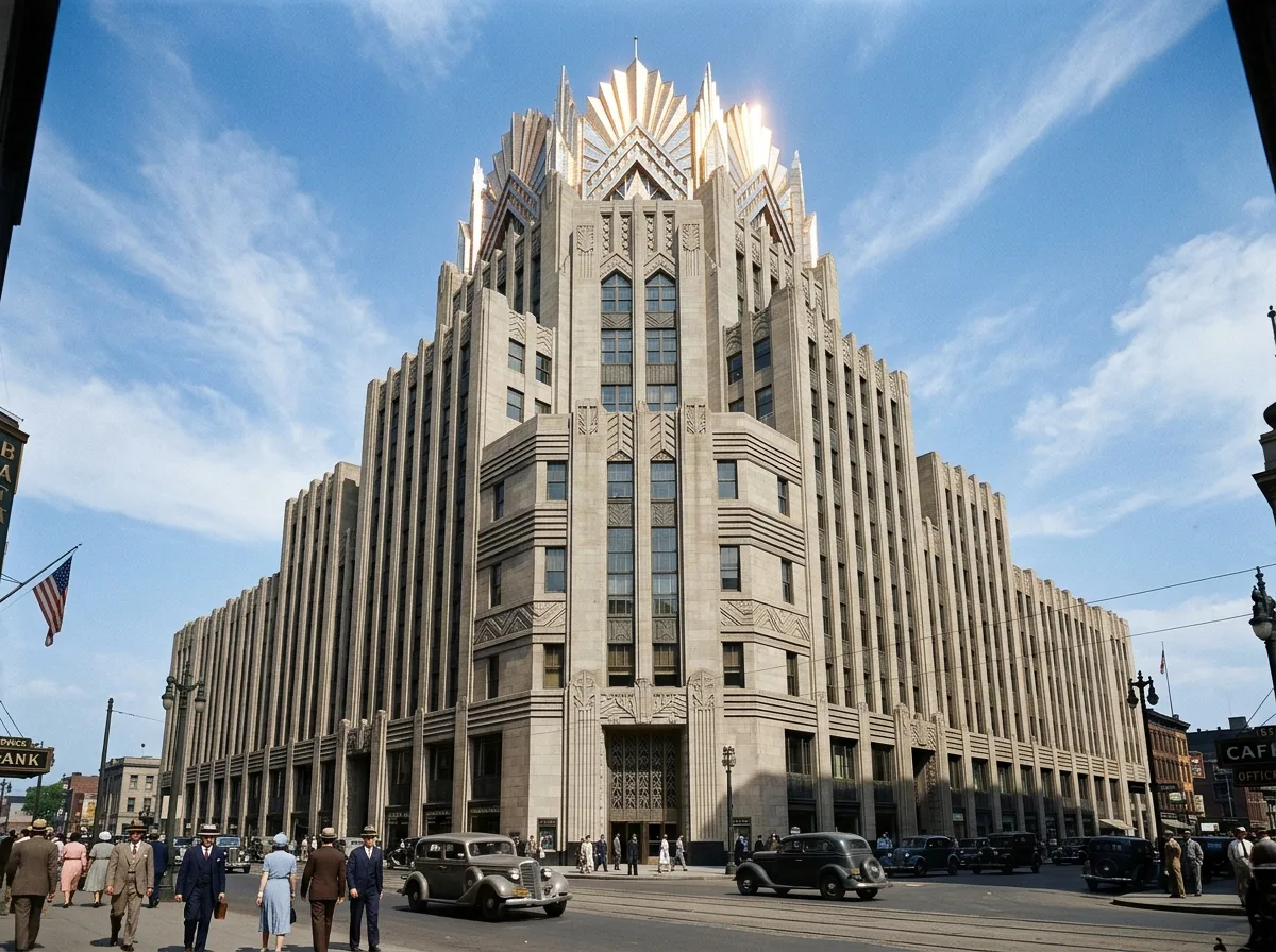 定义：向上收窄的建筑