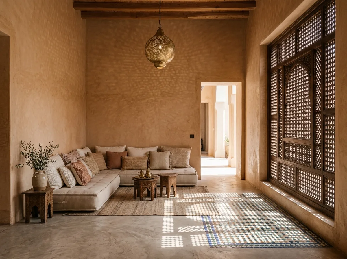 North Africa Morocco: Geometry and Shadow Density