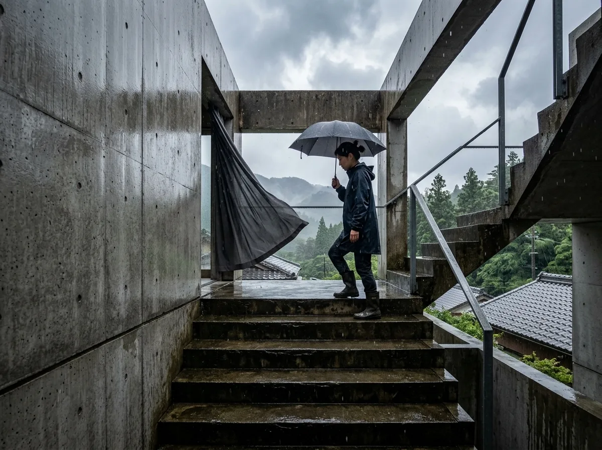 気候は建築となる：雨と風を暮らしに取り込む