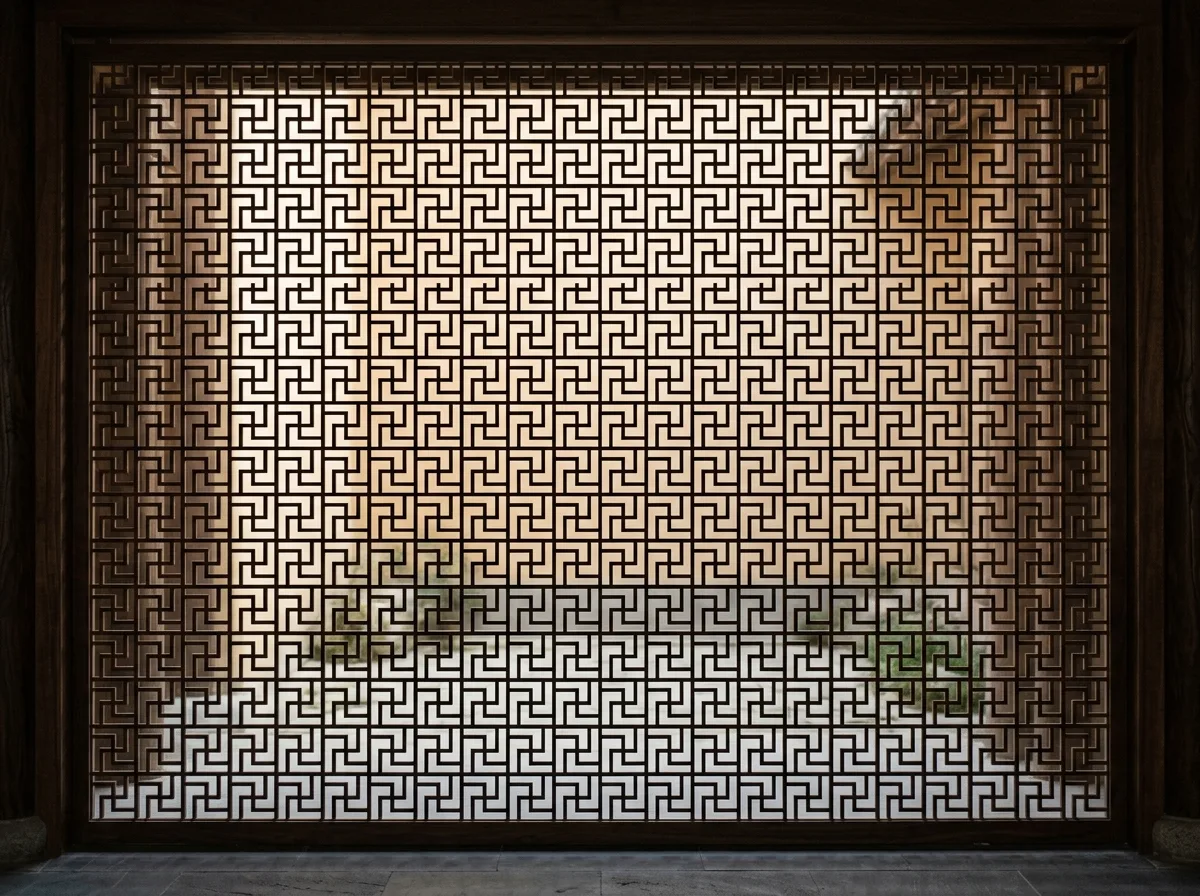 Wanzi (Swastika) Pattern: Connecting Square After Square