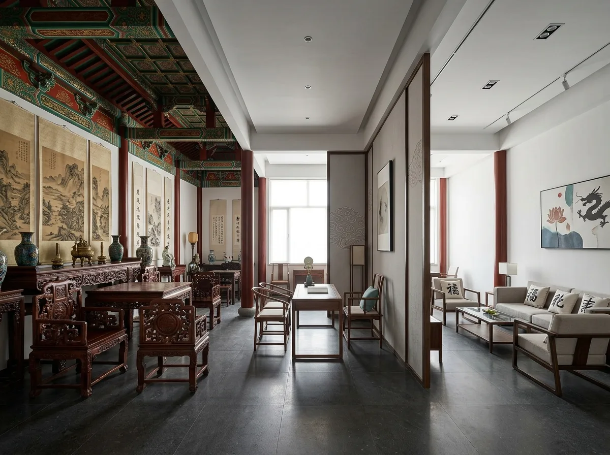 New Chinese Style - Transition: Proportions from Classical to Contemporary