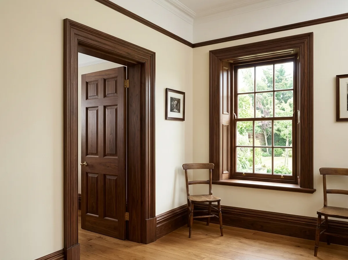 Molding: Door Frames and Skirting Boards Should Have Layers