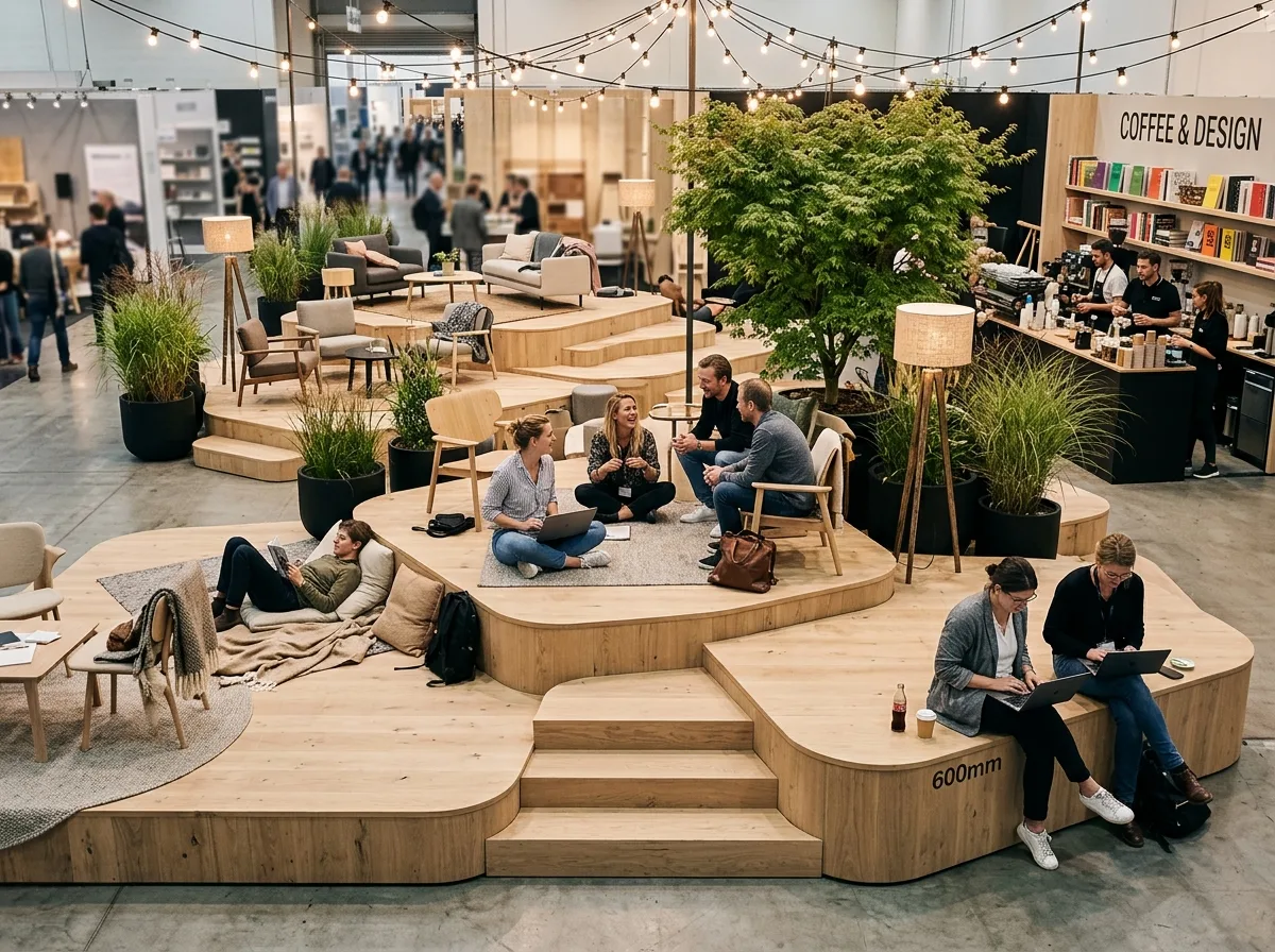Furniture Exhibition・Open Platform: Exhibition Spaces for Sitting and Staying