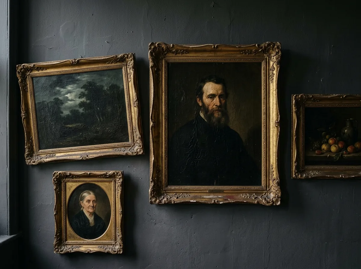 Old Oil Paintings and Portraits