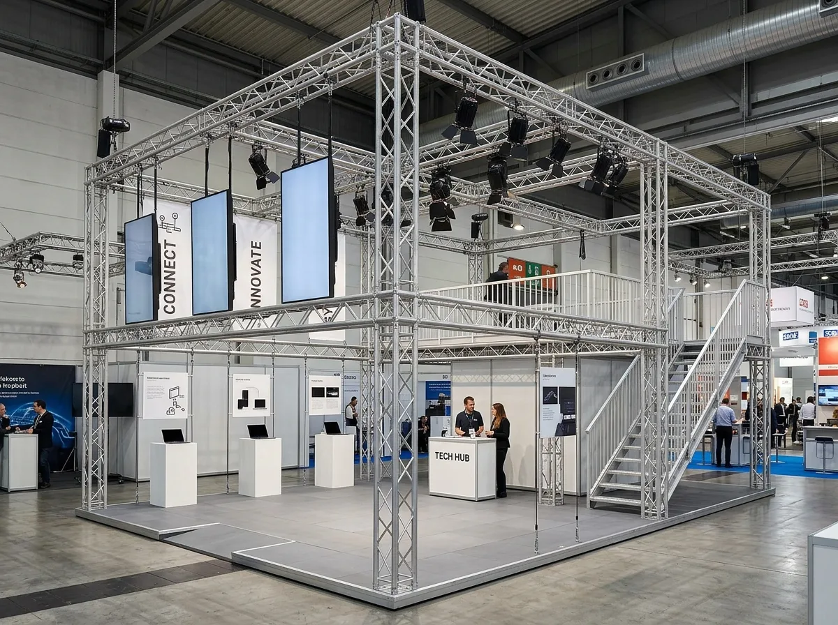Computer Exhibition・Modular Truss System: Re-assemblable Skeleton