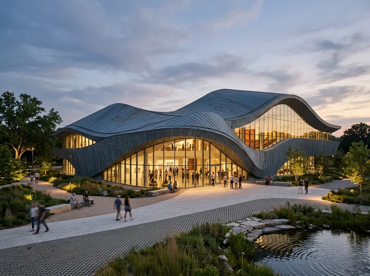Fluid Roof Cultural Center