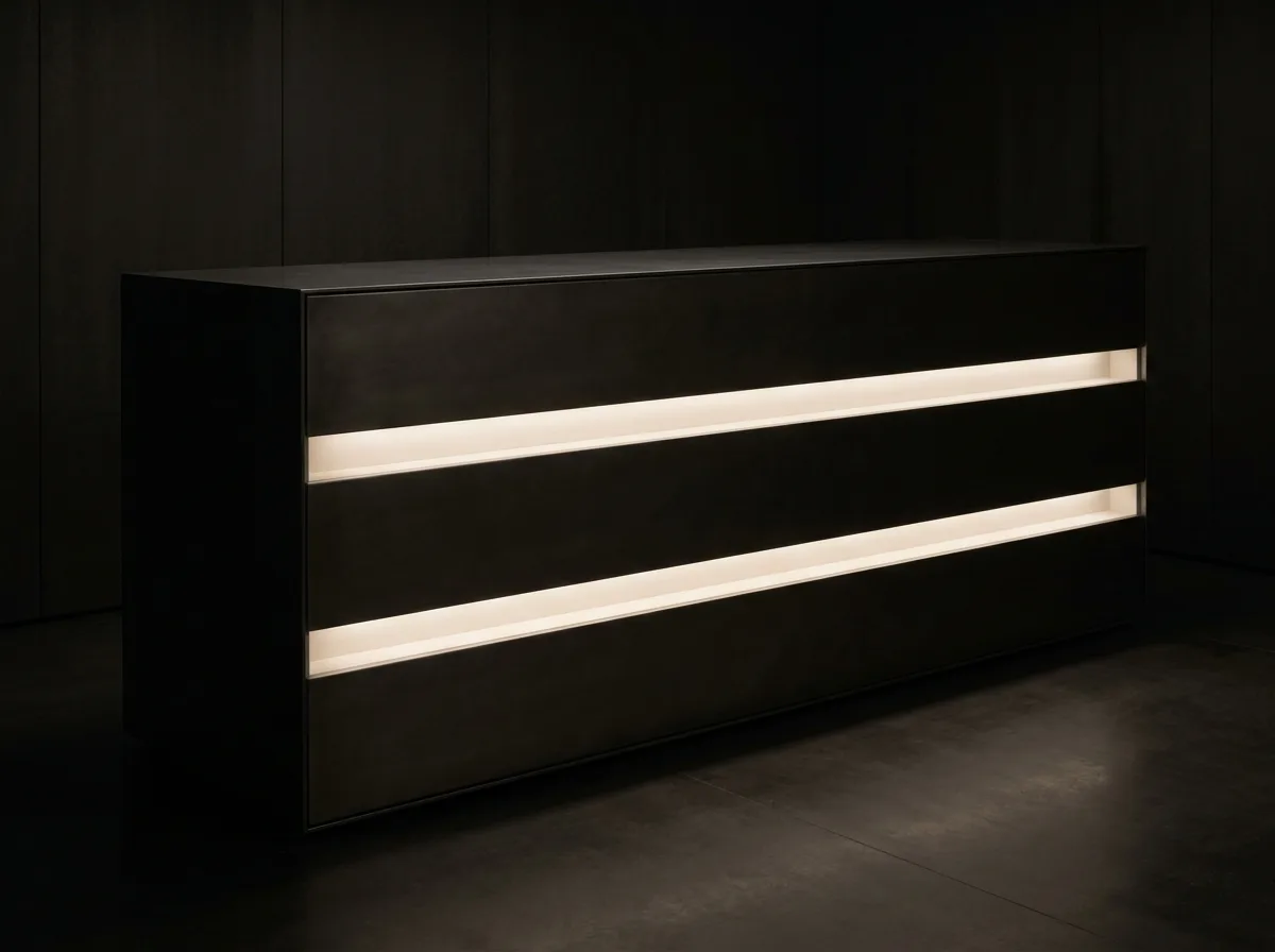 Linear Lighting Embedded in Volume: A Glowing Groove
