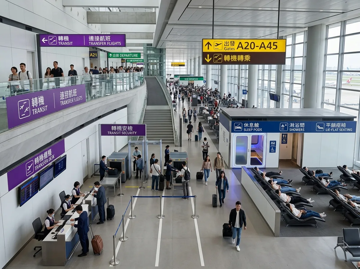 Airport: Transfer and Transit Area