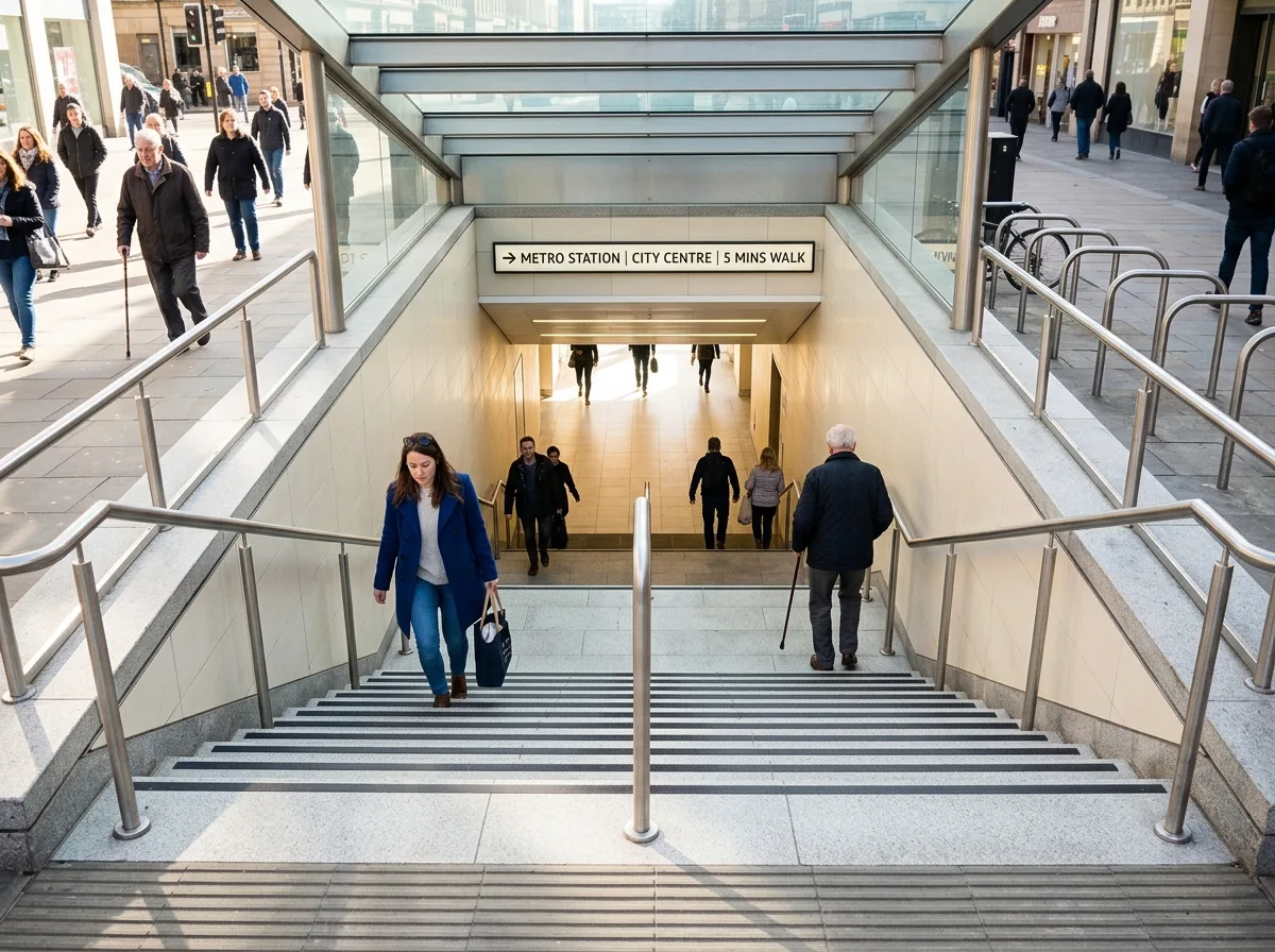 The Entrance Experience of Underpasses: Transitioning from Street to Descent