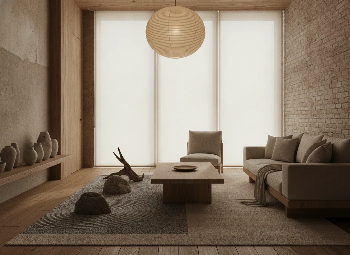 Material Vocabulary Transformation: Industrial Style to Japanese Wabi-Sabi
