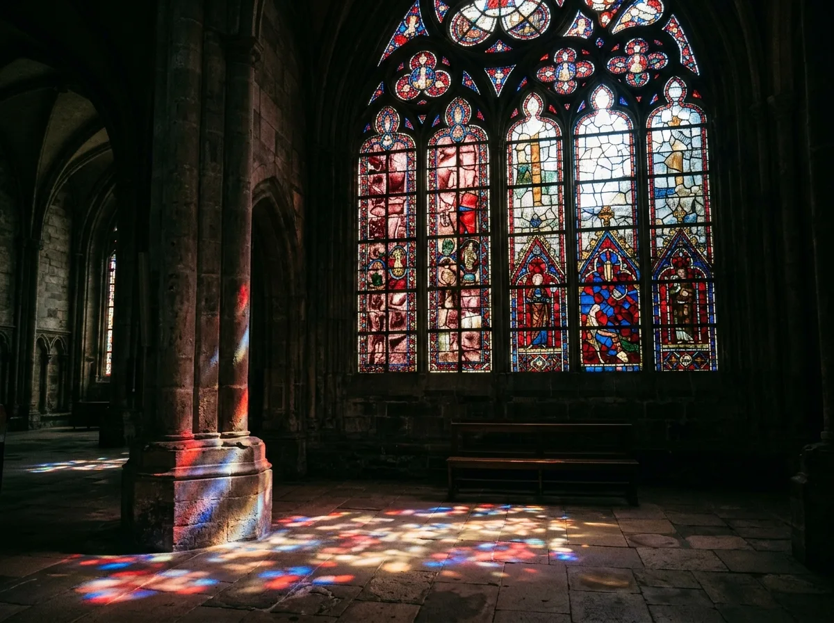 Stained Glass: Complete only when viewed from inside