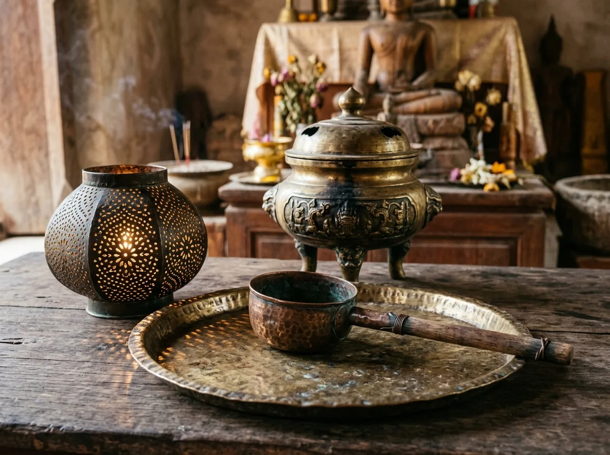 Brass and Bronze: Oxidized Warm Metals