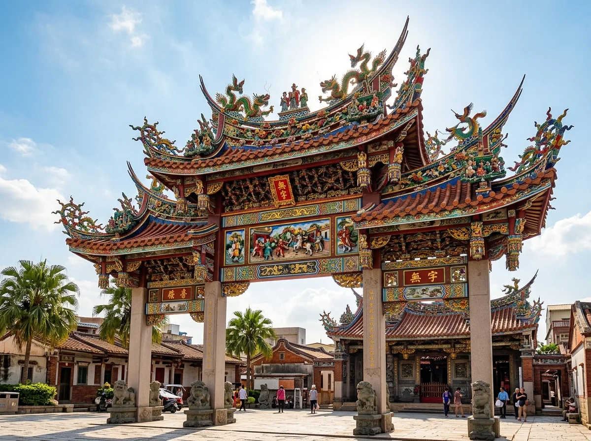 闽南与台湾：剪黏与暖色