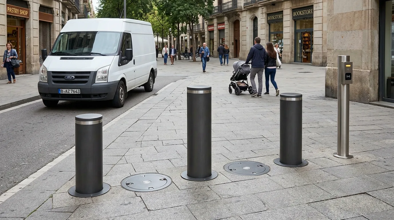 Controlled Access: Bollards and Ground Spikes