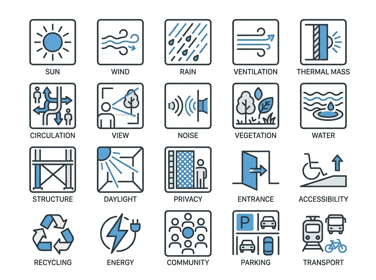 Iconography: A Set of Stylistically Consistent Analytical Icons