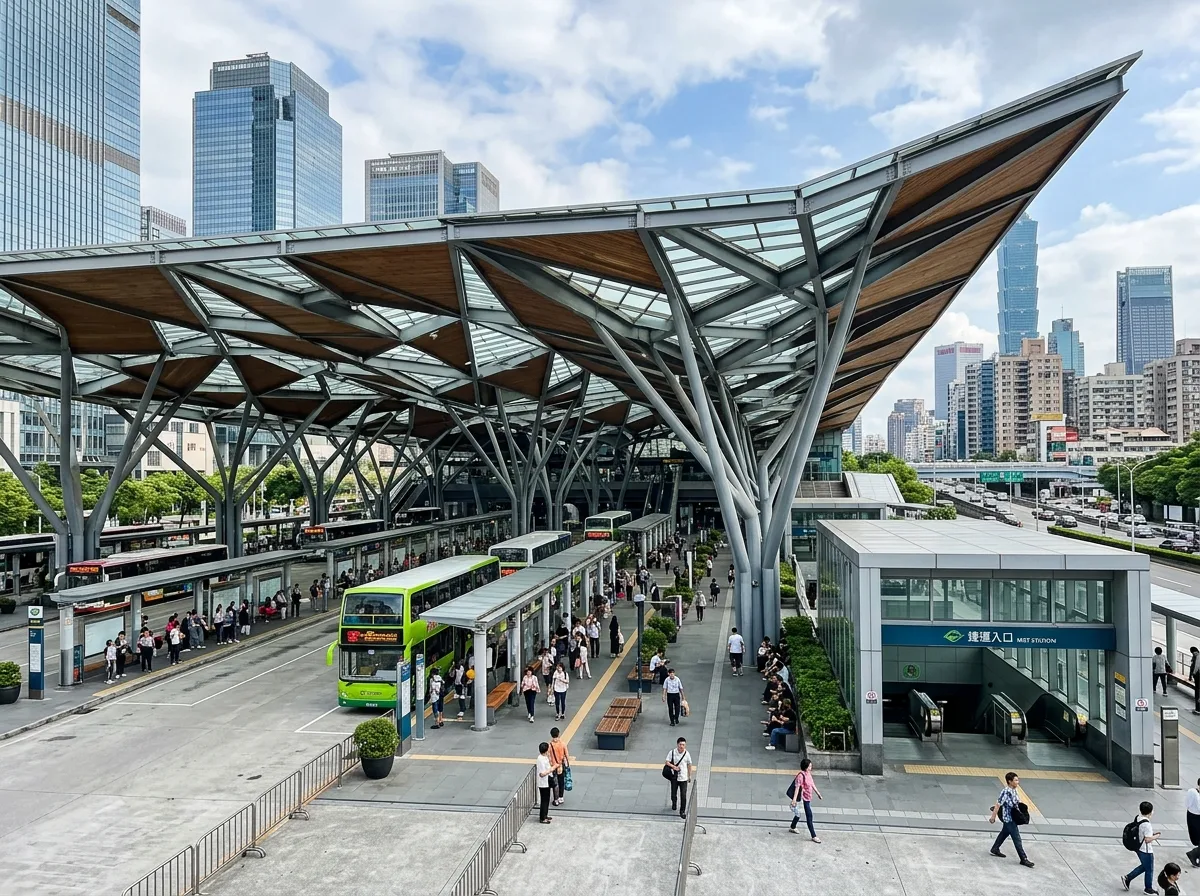 前衛都市・ターミナル駅