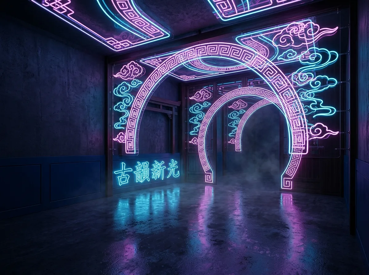 Cyber National Style: Neon Connects to Tradition