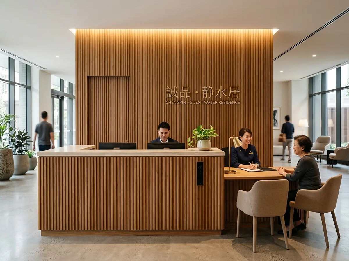 管理台：酒店式接待与必要监控
