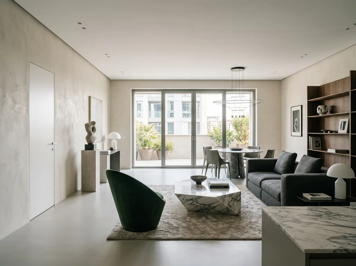 Difference from Italian Modernism: one is history, the other is product