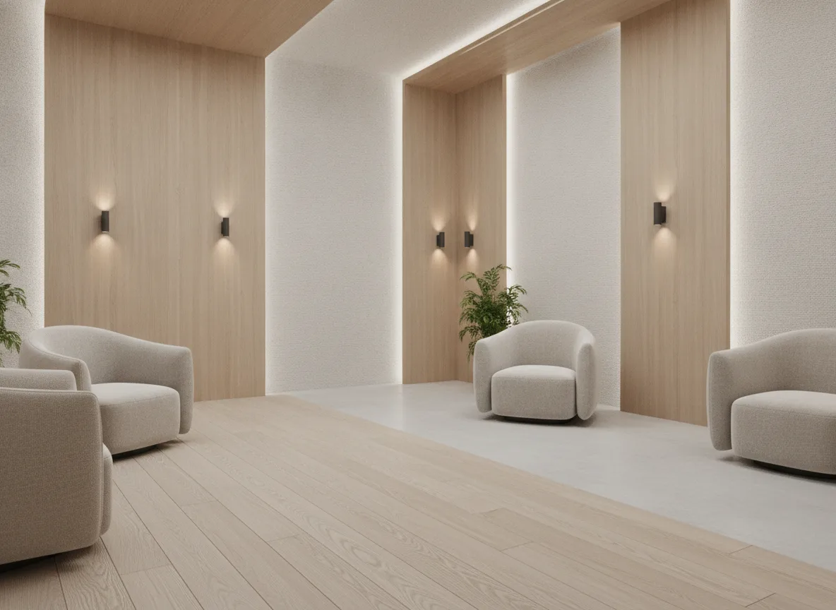 Space Material Upgrade: Industrial to Warm Texture