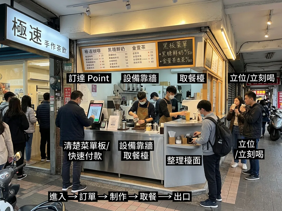 Takeaway-Only Store: Designing a Store Without Seating
