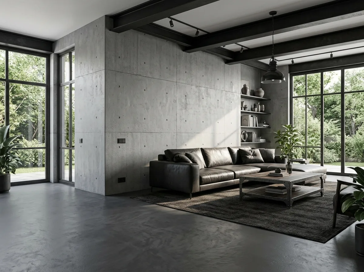 Industrial Material Update for Old Spaces