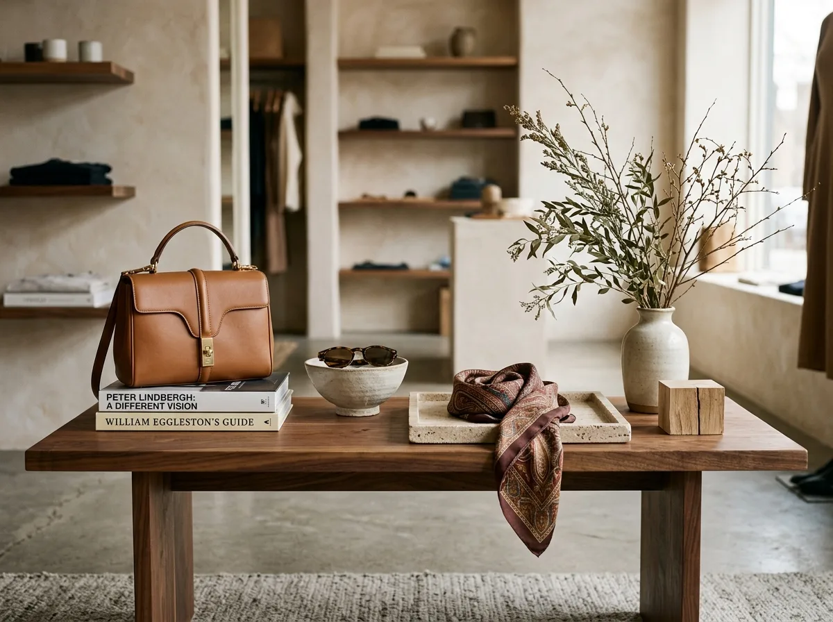 Objects on Display Tables: One Product, One Book
