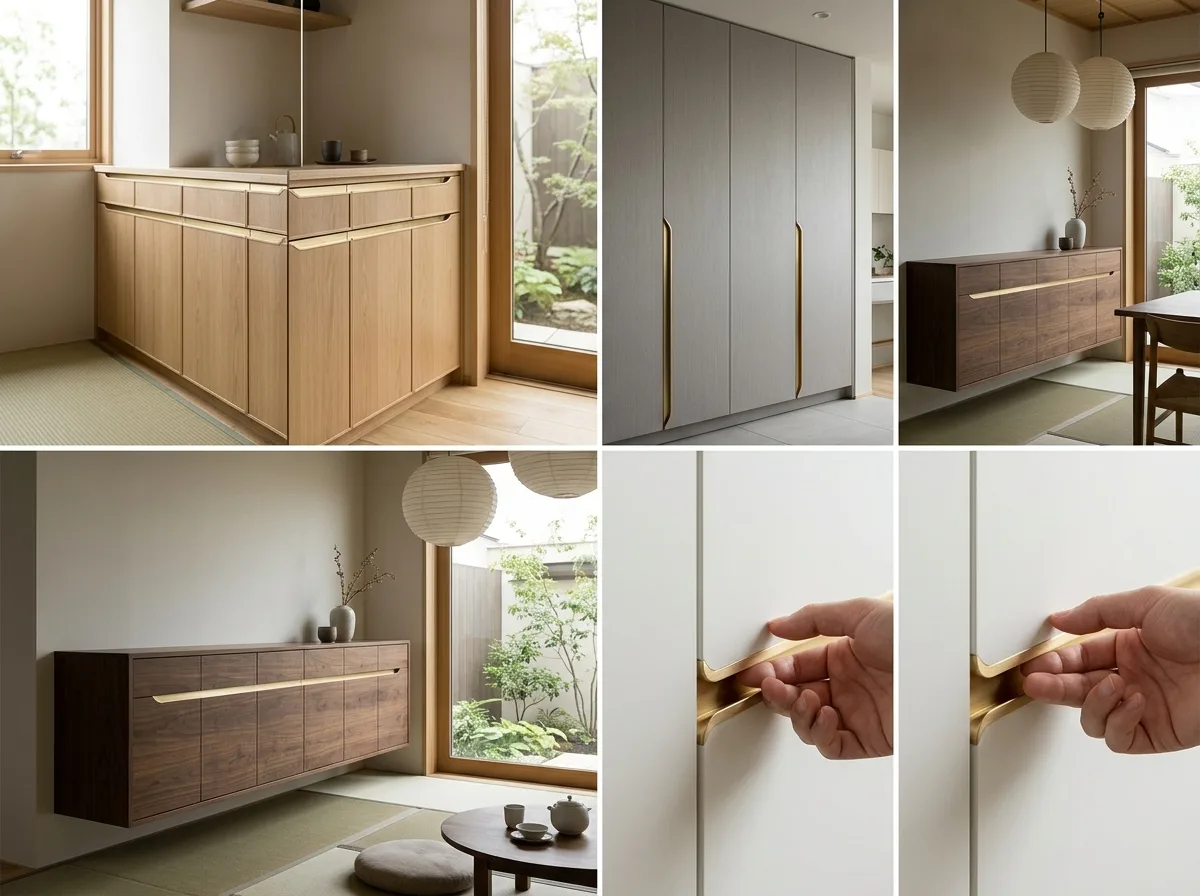 Custom hardware: Handles are a groove