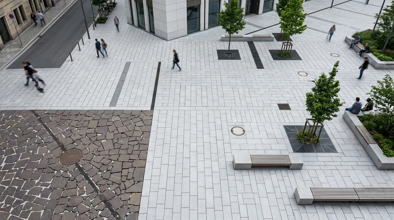 Paving module: One set of dimensions throughout
