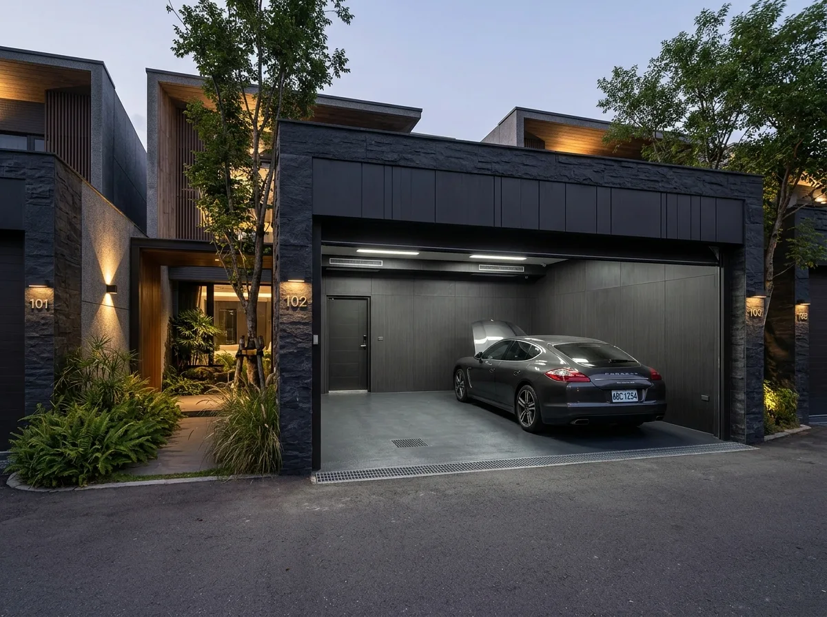 Drive-through guest room: Arrive by car, step into your room