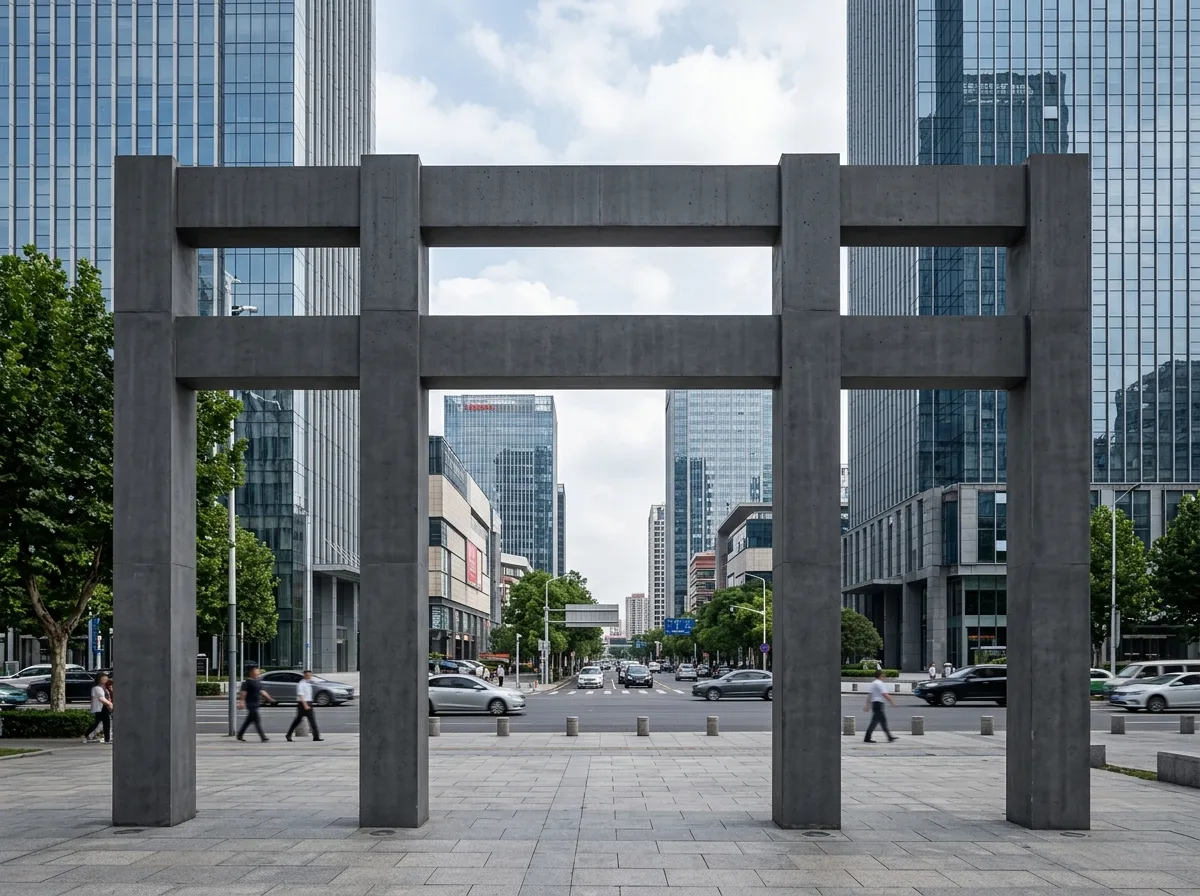 Abstracted into a Frame: Leaving Only the Proportion of the Opening