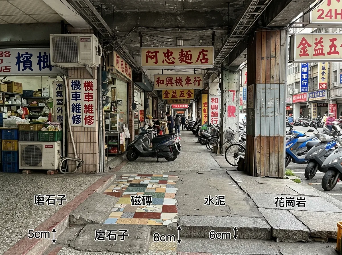 Arcades (Qilou): That Uneven Stretch