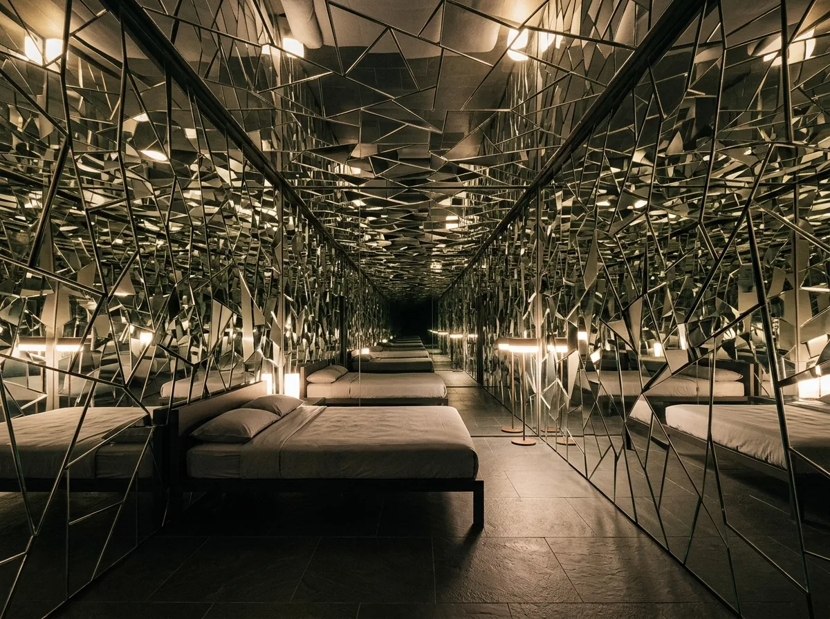 Mirror Room: Reflections Turn the Space into Infinity