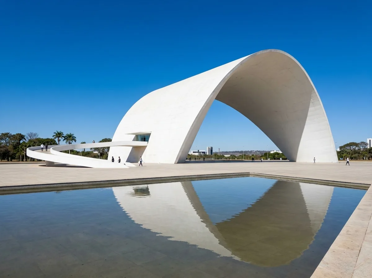 Freeform Curves and Thin Shells: Sculptural Public Spaces