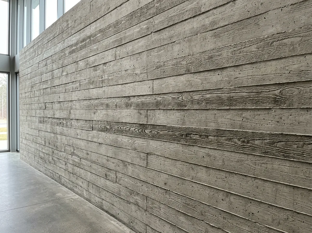 Types of Formwork: Wood Grain, Steel, and Corduroy