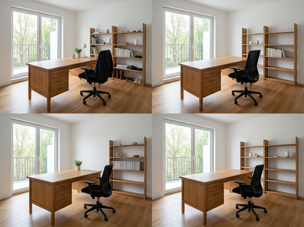 Decluttering: Clearing only clutter, keeping furniture