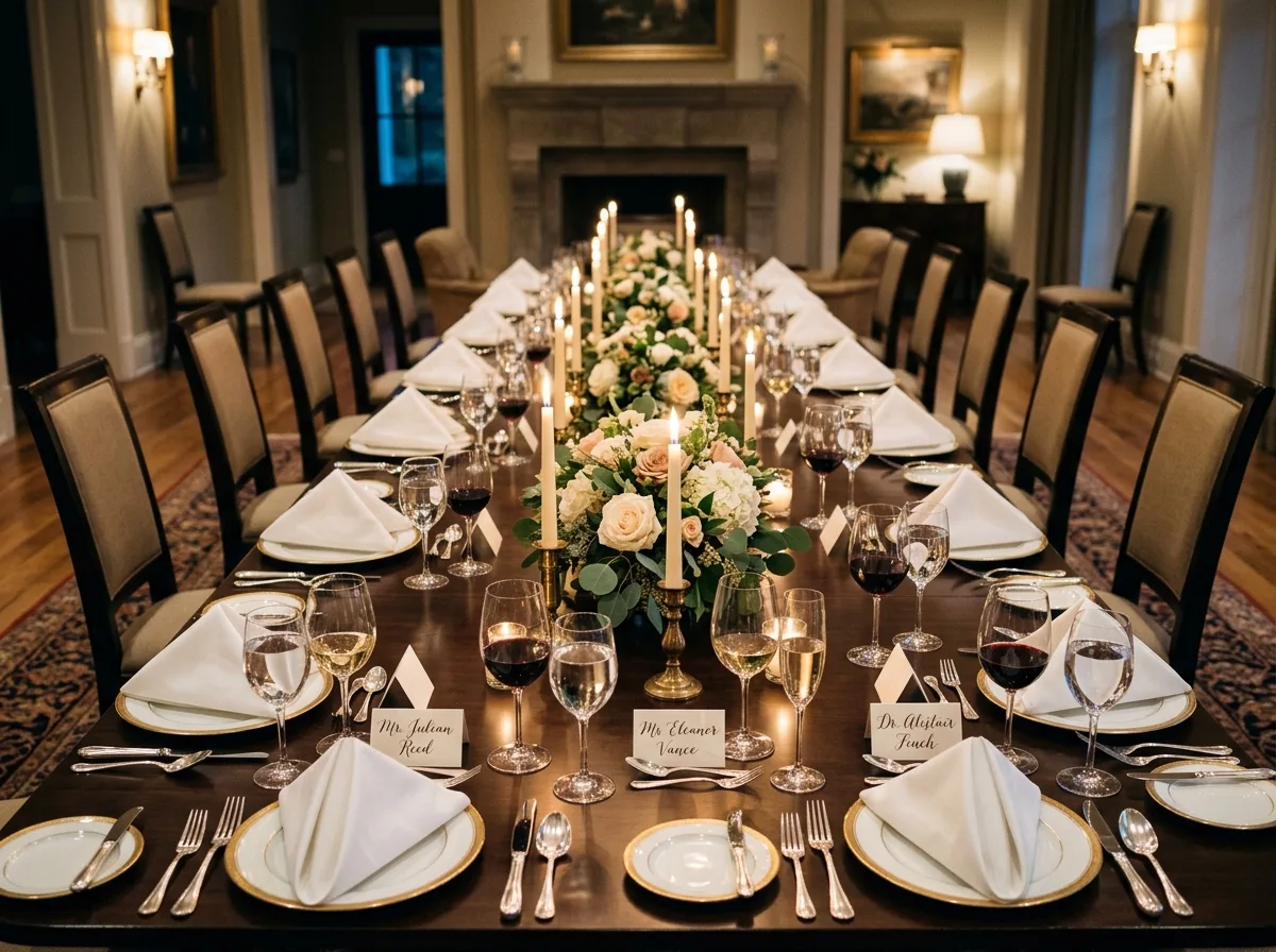 Before the Banquet: The Table is Unoccupied