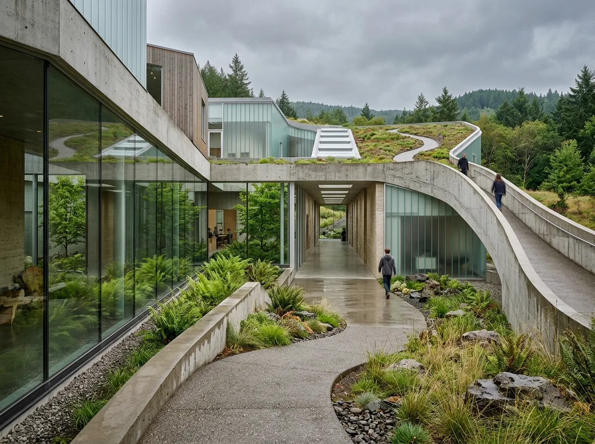 Landscape as Architecture: Circulation, Light, and Topography as a System