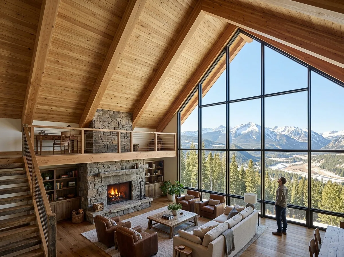 High Ceilings and Wide Spans: Living Spaces Over Five Meters