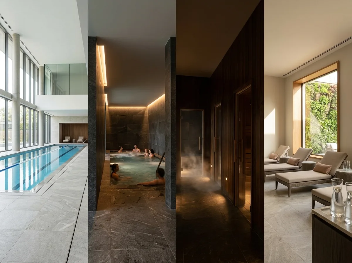Continuity of Pools and SPAs: Sequencing of Temperature Zones