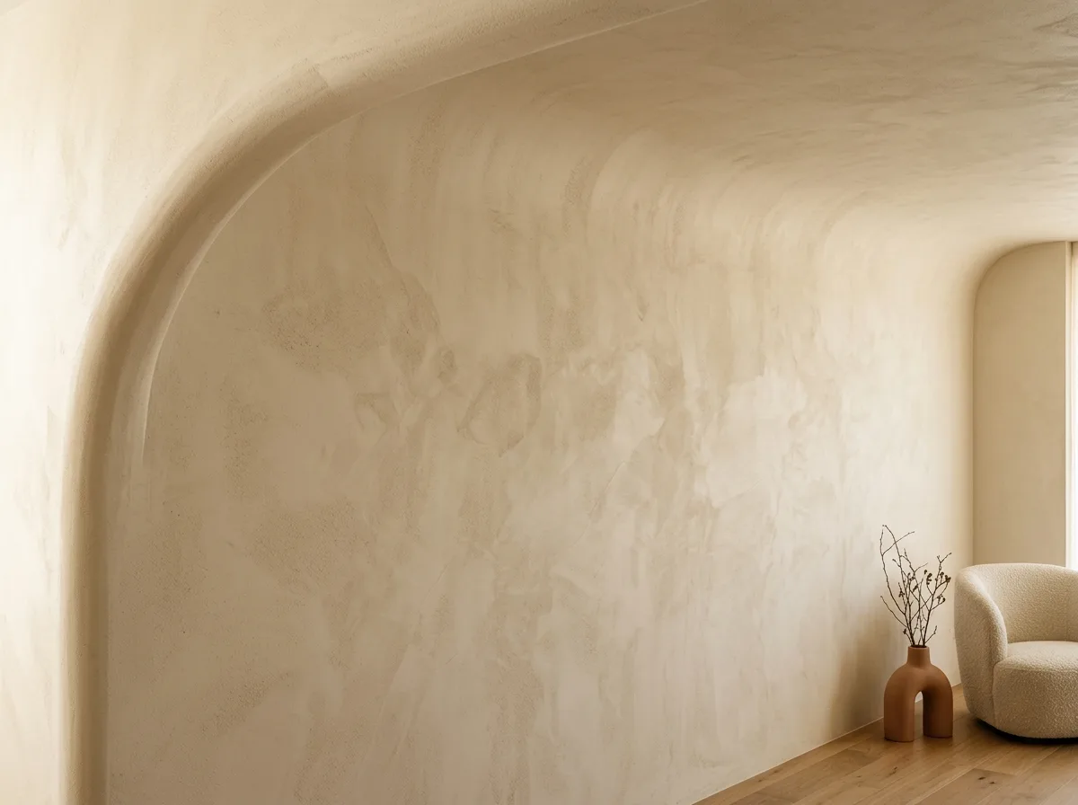 Plaster Walls: Powdery Surfaces Absorb Light